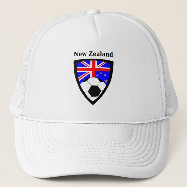 New Zealand Soccer Trucker Hat (Front)