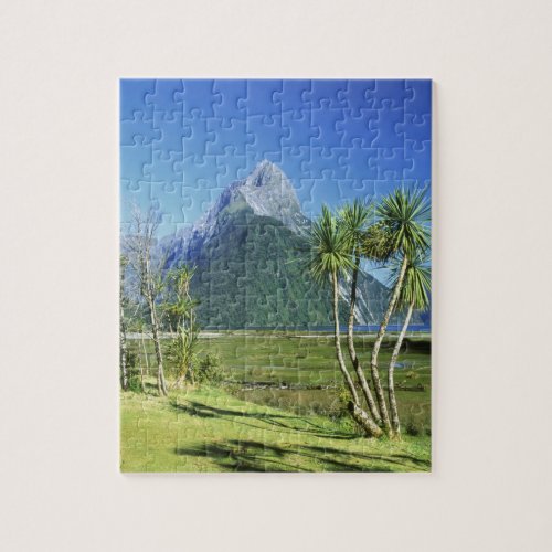 New Zealand South Island  Mitre Peak Jigsaw Puzzle
