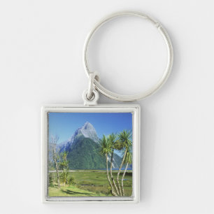 New Zealand, South Island,  Mitre Peak, Keychain