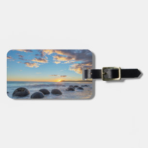 New Zealand, South Island, Moeraki Boulders Luggage Tag