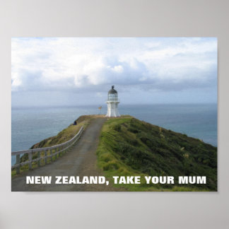 New Zealand, Take Your Mom- FOTC Poster