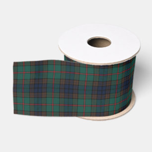New Zealand Tartan Plaid Pattern Grosgrain Ribbon