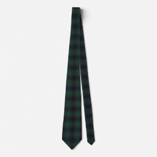 New Zealand Tartan Plaid Pattern Neck Tie