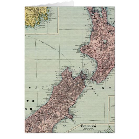 New Zealand, Tasmania, Fiji (Front)