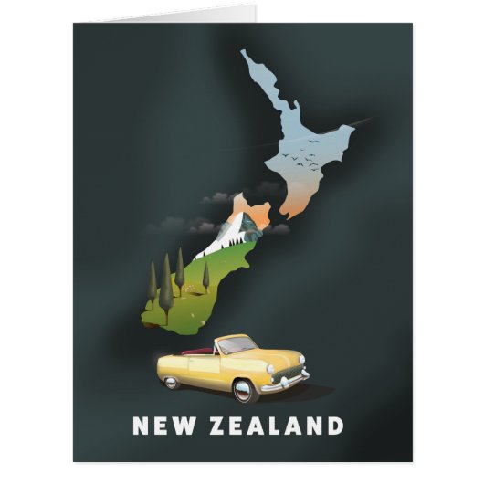 New Zealand Travel poster (Front)