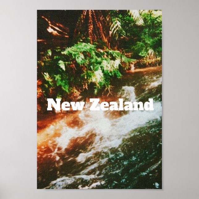 New Zealand Travel Print  (Front)