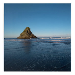 New Zealand West Auckland Custom Seascape Photo Acrylic Print