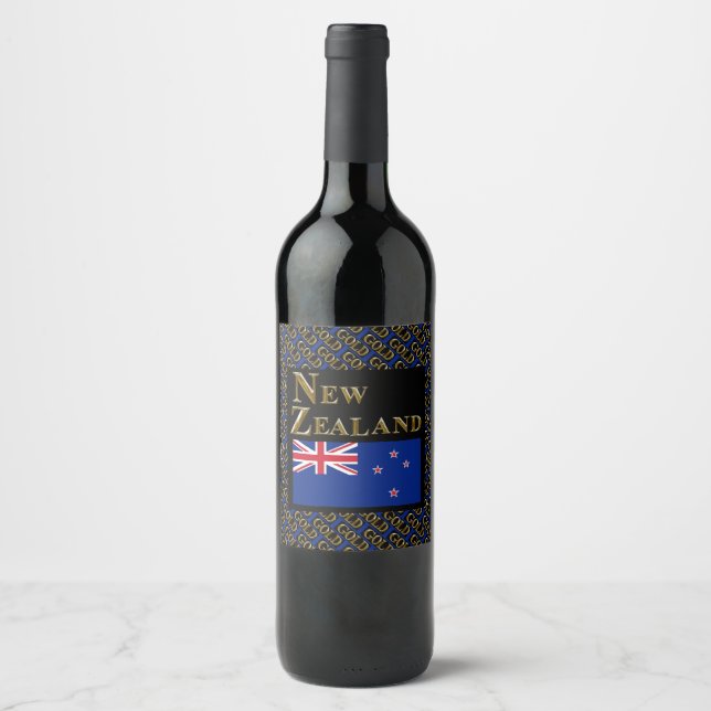 NEW ZEALAND    WINE LABEL (Front)