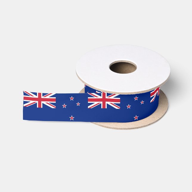 New Zealand & Zealand Flag Ribbon /Aotearoa (Spool)