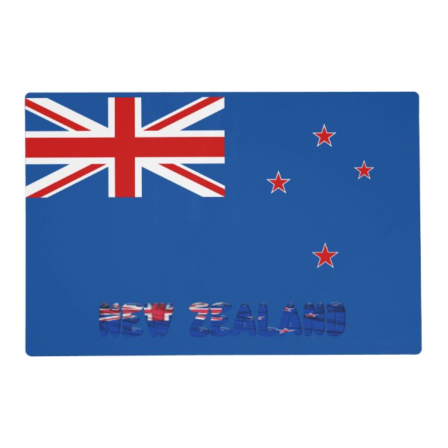 New Zealander flag Placemat (Front)