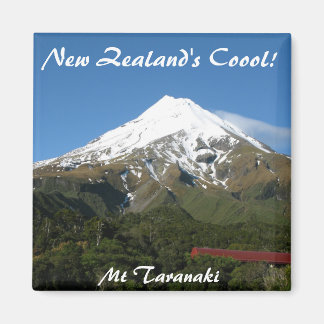 New Zealand's Coool! Mt Taranaki Print Magnet