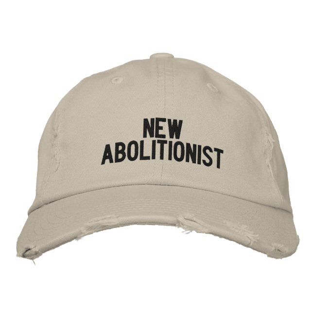 NewAbolitionist Embroidered Baseball Cap (Front)