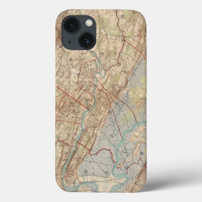 Newark and Paterson, New Jersey Case-Mate iPhone Case (Back)