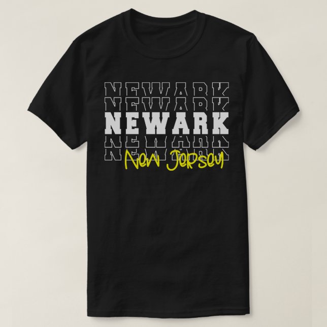 Newark city New Jersey Newark NJ T-Shirt (Design Front)