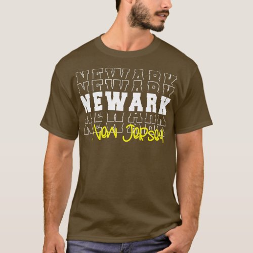 Newark city New Jersey Newark NJ T_Shirt