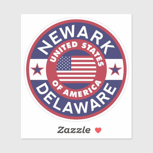 NEWARK, Delaware Sticker (Sheet)