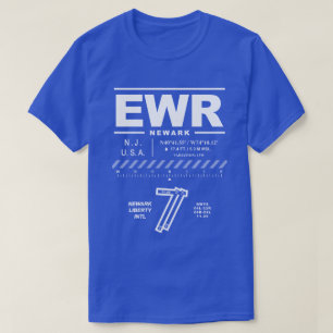 Newark Liberty International Airport EWR T-Shirt