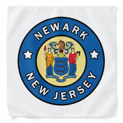 Newark New Jersey Bandana