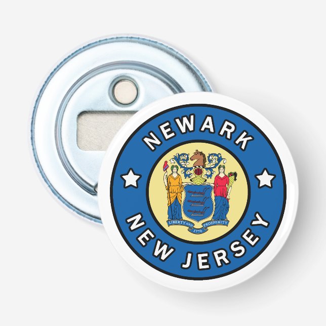 Newark New Jersey Bottle Opener (Front)