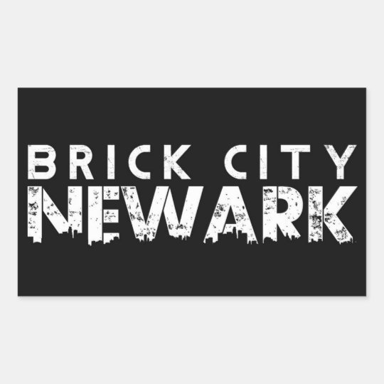 Newark, New Jersey Brick City STICKERS