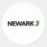 Newark, New Jersey Classic Round Sticker