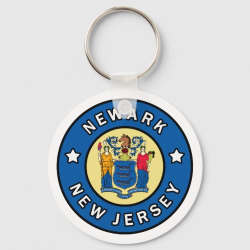 Newark New Jersey Keychain