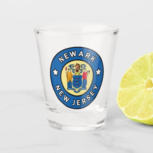 Newark New Jersey Shot Glass