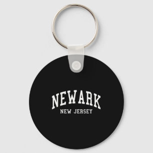 Newark - New Jersey - Throwback Design - Clic Keychain