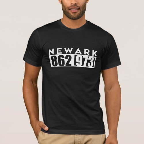 NEWARK NJ 862  973 area CODE T_Shirt