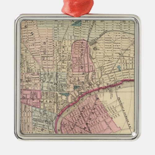 Newark NJ Metal Ornament