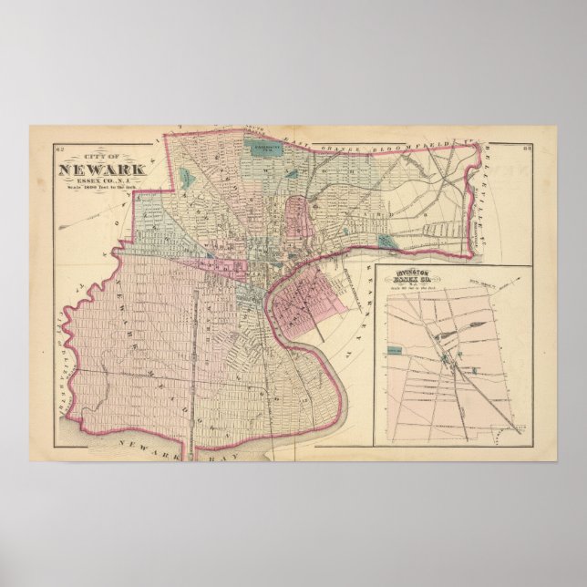 Newark, NJ Poster (Front)