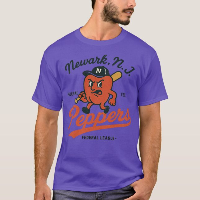 Newark Peppers - New Jersey T-Shirt (Front)