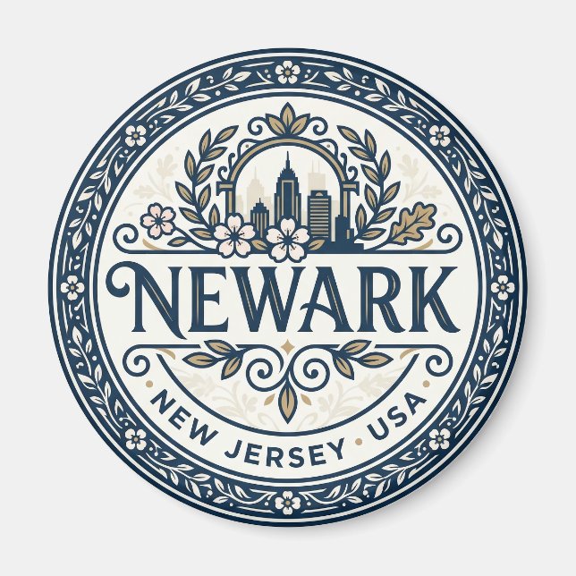Newark USA Magnet (Front)
