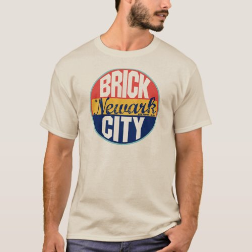 Newark Vintage Label T_Shirt