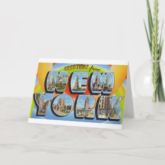 newartsweb - Greetings from New York.  Card