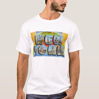 newartsweb - Greetings from New York.  T-Shirt