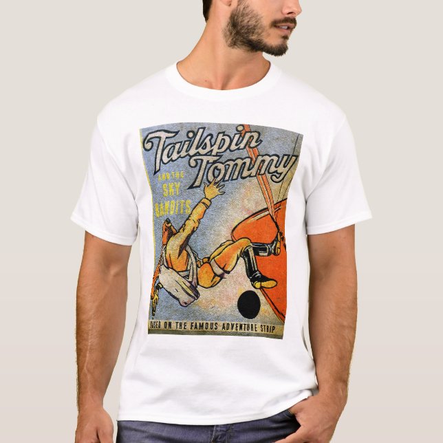 newartsweb - Tailspin Tommy and the Sky Bandits  T-Shirt (Front)