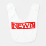 Newb Stamp Baby Bib
