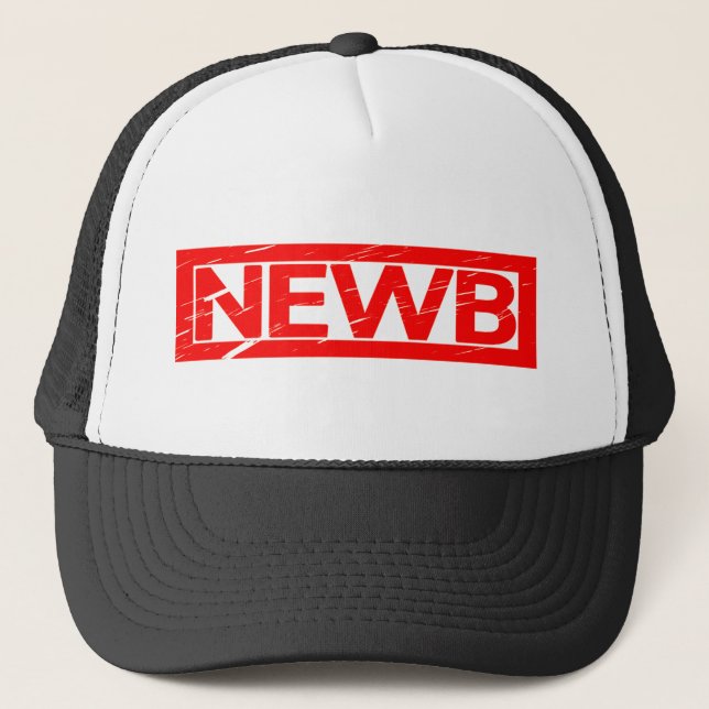 Newb Stamp Trucker Hat (Front)