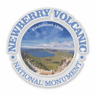 Newberry Volcanic NM Sticker