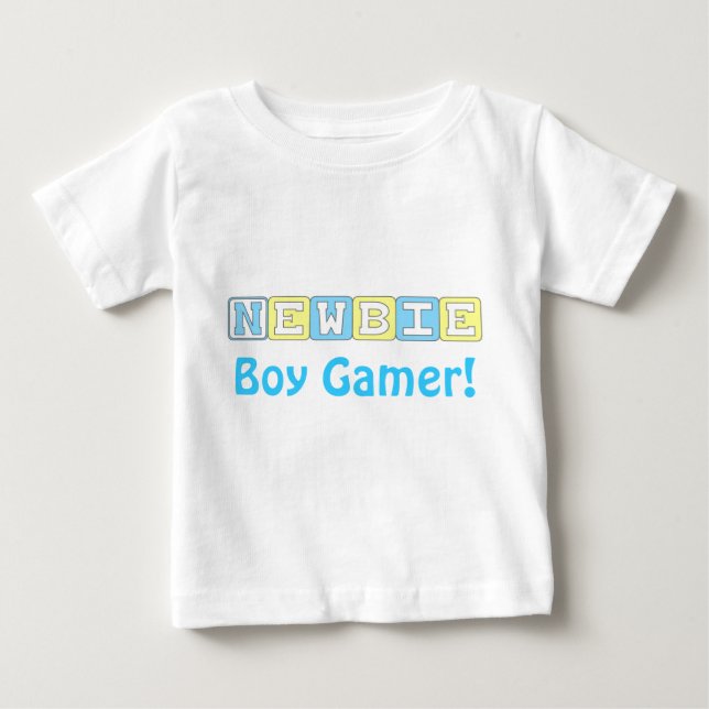 Newbie Boy Gamer Infant T-Shirt (Front)