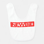 Newbie Stamp Baby Bib