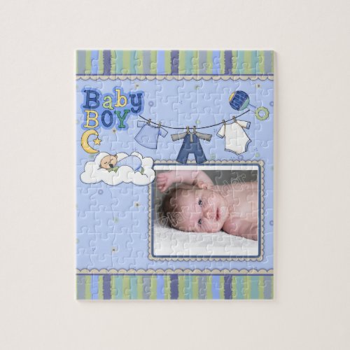 Newborn _ Baby Boy Jigsaw Puzzle