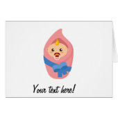 Newborn baby clipart (Front Horizontal)