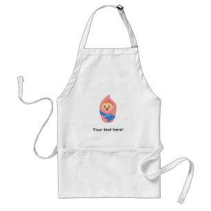 Newborn baby clipart adult apron