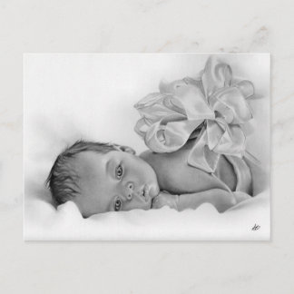 Newborn Baby Gift Postcard