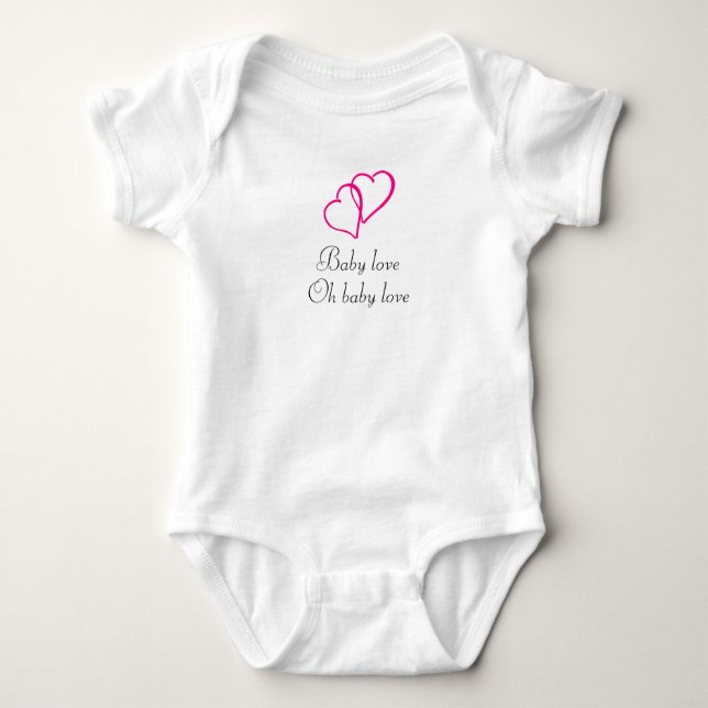 Newborn baby sleeper bodysuit (Front)