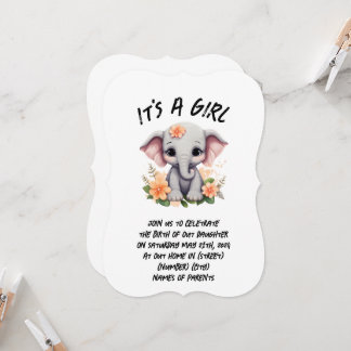 newborn birth announcement cards(customize)