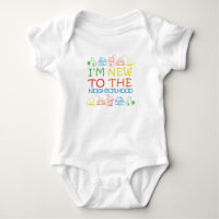 Newborn body suit - I'm New to the Neighborhood