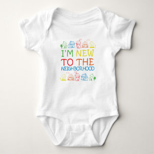 Newborn body suit - I'm New to the Neighborhood Baby Bodysuit
